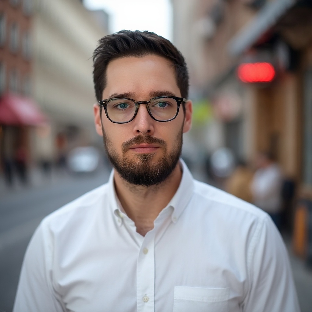 Portrait of Nikiforos, founder of Orthodox Homepage